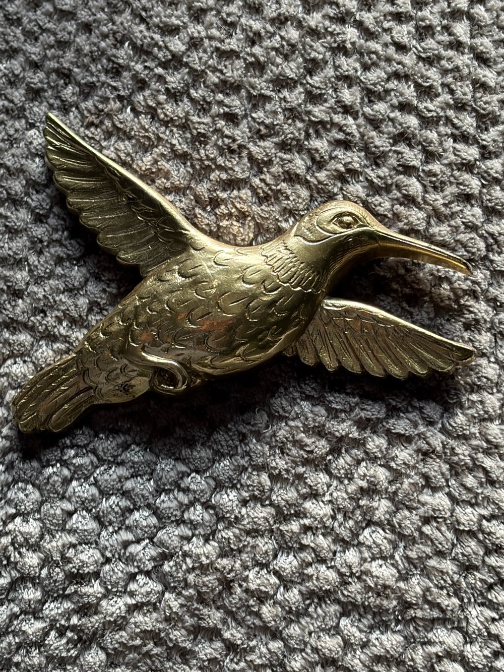 Vintage Homecoming Hummingbird Wall Decor